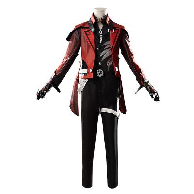 China Polyester Game Genshin Impact Diluc Ragnvindr Cosplay Costume Skin Halloween Equipment The New Costume for sale