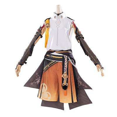 China Polyester Game Genshin Impact Cosplay Costume Halloween Role Play Teams Full Set Heizou Shikanoin Inazuma City Detective Cosplay for sale