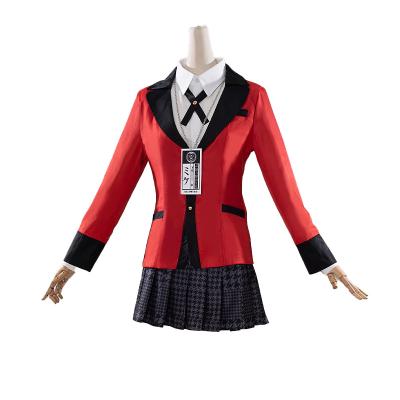 China Yumeko Jabami Cosplay School Uniform Anime Costumes Adult Kakegurui Chronicle Gamer Costume Polyester for sale