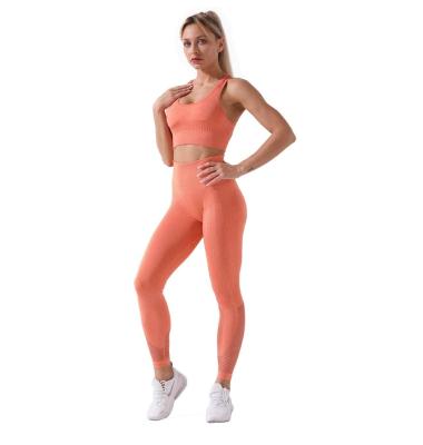 China FREE SAMPLE Breathable Workout Sets For Women Yoga Suit Fitness Clothing for sale