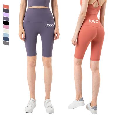 China New Design Breathable Women Workout Yoga Shorts Pants Booty Quick Dry Custom Yoga Shorts For Women for sale