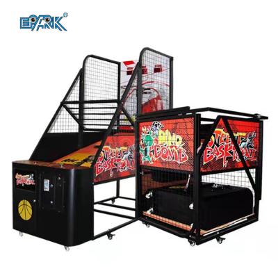 China Coin Operated Foldable Basketball Training Machine Arcade Game Machine Basketball Shooting Equipment Street Basketball for sale