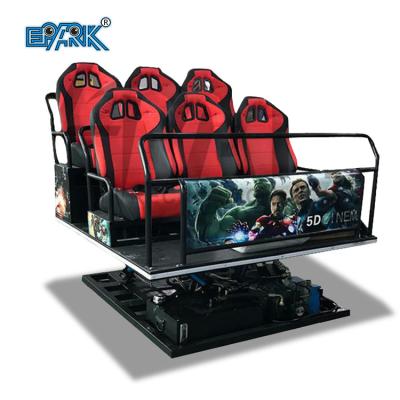 China Metal Panorama Immersive Cinema 4d 5d 7d Motion Chair Theater for sale