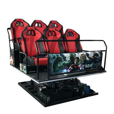 China Metal Electric System Cinemas 5d 7d Cinema Theater Simulator Game Machine With Motion Chairs for sale