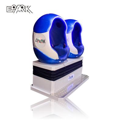 China 9D VR Cinema With 2 Seats Egg Machine Virtual Reality Equipment VR Simulator For Sale L200*W120*H180CM for sale