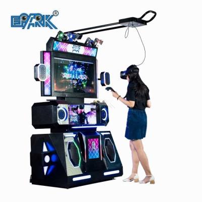 China Indoor Simulator Arcade Games Machines 9d Vr Game Center Virtual Reality Metal Dancing Arcade Game Machine for sale