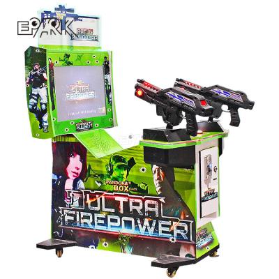 China Entertainment 32 Ultra Firepower Three Led In One Coin Operated Shooting Machine Simulator 3d Game Machine for sale