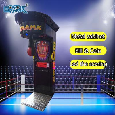 China Metal+Pu Leather Electronic Boxing Arcade Game Punch Machine For Punch Target Sport Game Coin Operated Sale for sale