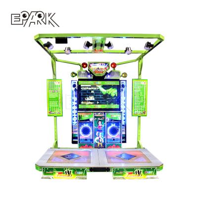 China Hot Sale Hardware+plastic Arcade Dance Machine Two Players / Video Music Game Machine for sale