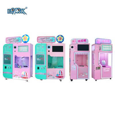 China Latest Factory Commercial Supply High Quality Silk Flower Selling Automatic Cotton Candy Making Machine For Kids for sale