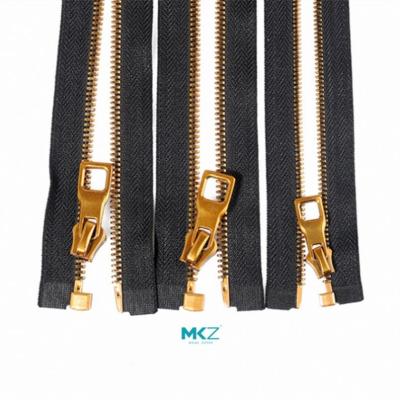 China 8# End End Durable Custom Metal Zipper For Dress for sale