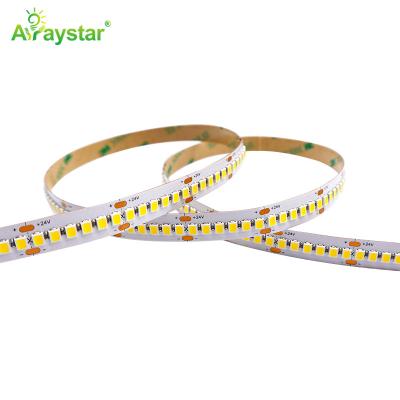 China Hotel Shine 160 LED 2835 LED Strip Cintas Tiras Super Lux 3000K CRI90 Flexible LED Strip Light For Back Light for sale