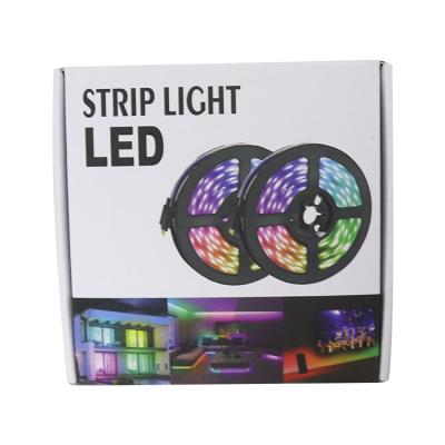 China New Easy Installation Holiday Trending Lighting Led Strip 5050 Wifi IR Color Changing Controller RGB Led Strip Lights for sale