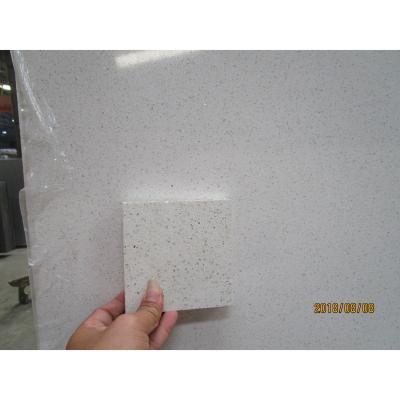 China Modern Artificial White Quartz Kitchen Countertops Quartz Stone Slab for sale