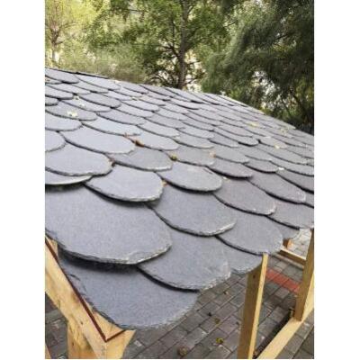 China Modern Green Slate Natural Stone Roofing Tiles for sale