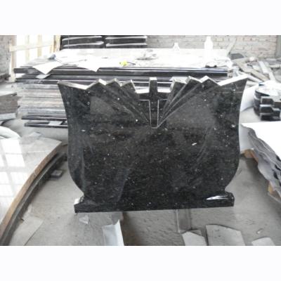 China Traditional Granite Monument Canada Headstone With Butterfly Headstone for sale