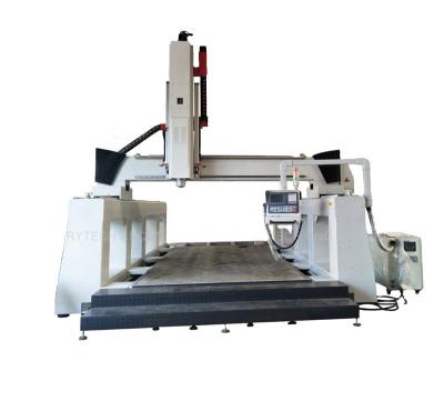 China Building Material Shops Large Size Foam EPS Fiberglass 3D Mold Model Making CNC Router Wood Molding Machine for sale