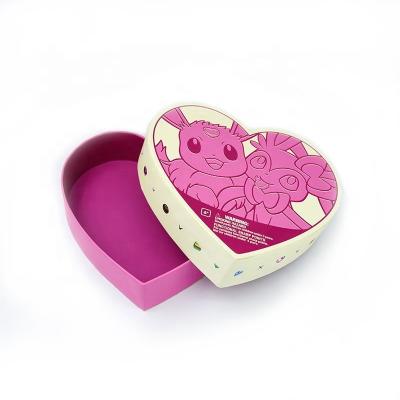 China Recyclable Heart Box Customized Heart Shaped Box Rigid Cardboard Heart Shaped Gift Box for sale