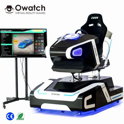 China Ultra Realistic Theme Park VR Driving Experience 9d Motion Car Racing Simulator Arcade Game Machine for sale