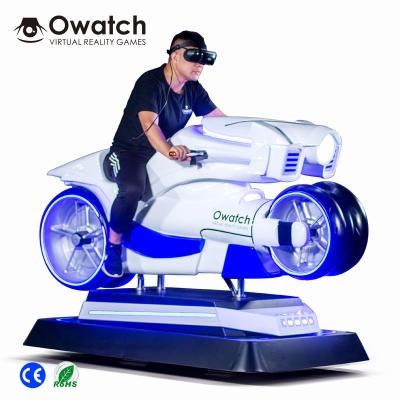 China VR Center New Arrival Amusement Park Motorbike Machine 9D VR Motorcycle Simulator for sale