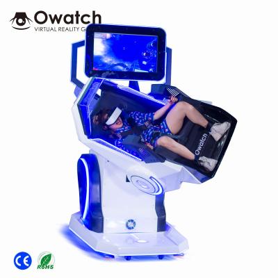 China Metal Indoor Virtual Reality Thru Simulator Jumping 9d Vr Game Machine for sale