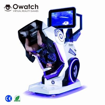 China Attractive Metal 360 Rotation VR Gamer Machine Motion Virtual Reality Rider Vibrating VR Simulator for sale