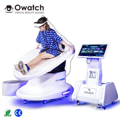 China Metal Amusement 9d Virtual Reality Simulation Rides Game Machine 9d Vr Slide Simulator for sale