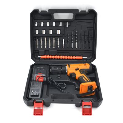 China Rechargeable 21V lithium battery screwdriver 21V screwdriver impact drill machine tool for sale