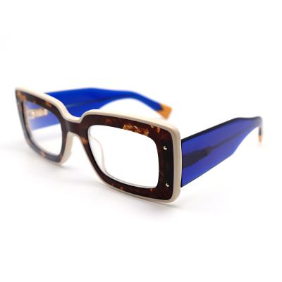 China High Quality Fashion Sun Glasses Hot Selling Fashion Rectangle Acetate Sunglasses for sale