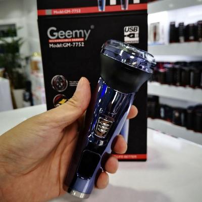 China Safety GEEMY GM7752 Professional Electric Hair Shavers Cordless Beard Hair Remover for sale