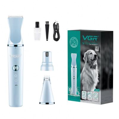 China Car Vgr V-205 2 in 1 Multifunctional Grooming Kit Pet Hair Trimmer Clipper Dog Remover for sale