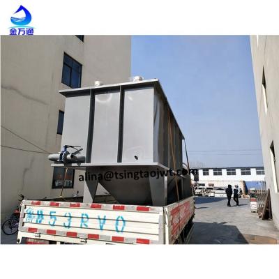 China Partial sewage clarification design removal in sedimentation tank water treatment cites lamella purifier settling tank for river water for sale