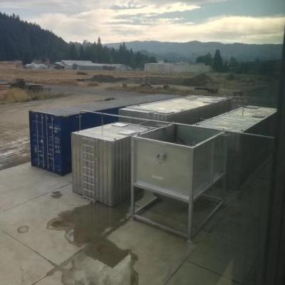 China Hotels MBR AAO 800m3 System Sewage Waste Water Treatment Per Day for sale