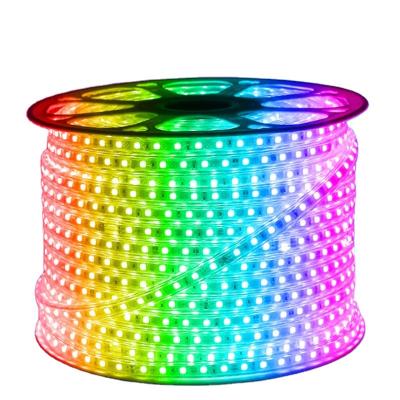 China High Quality Garden 5050 RGB White LED Strip Light, Warm CCT LED Strip Lights for Home Decoration for sale