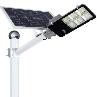 China HIGH QUALITY ROAD 100w 200w 300w Waterproof Energy Saving IP67 Outdoor Smart Solar Led Street Light Pole for sale