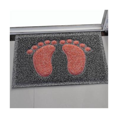 China Modern Low Price Guaranteed Quality PVC Red Custom Door Mats For Home for sale