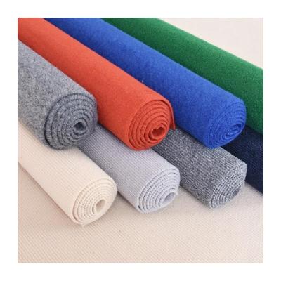 China Washable Velvet Needle Punch Felt Expo Mat Nonwoven Thick 5mm Gray Color for sale