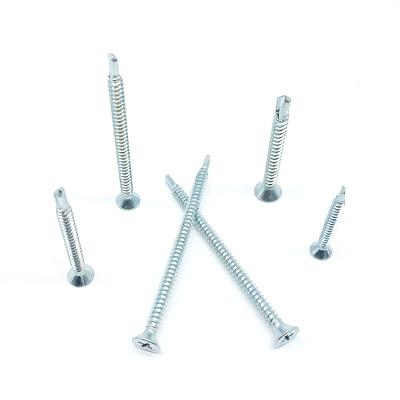 China Flat All Kinds of Self Screws CSK Head Self Drilling Screws CSK Cross Driling Din7504P Self Drilling Screws for sale