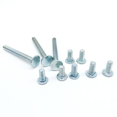 China Industry Factory Grade 8 Standard Zinc Square DIN608 Steel Flat Neck Head Carriage Bolt for sale