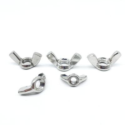 China Heavy Industry 3/8 1/4 6/16 5/8 3/4 Square Galvanized Wing Nuts Stainless Steel Wing Nuts DIN 314 High Quality for sale