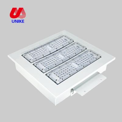 China High quality 130lm/w 100W 150w gas station lamp LED Canopy Light for sale