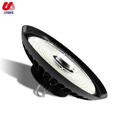 China 170lm/w ip65 Die casting aluminum and PC lens housing lighting warehouse 100w 150 watt 200 200w ZIGBEE ufo led high bay for sale