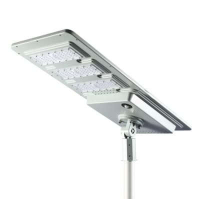 China High lumen dimming 60W timing 80W all-in-one cold white solar led street light for sale