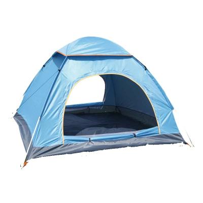 China Extended Type High Quality Waterproof Outdoor Tent 2-4 Person Family Camping Tent Luxury Tenda Outdoor Camping Tenda for sale