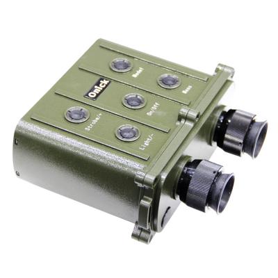 China Onick 4000CI Binocular Laser Remote Range Finder with Azimuth Angle for Marine Reconnaissance 151mm*154mm*74mm for sale