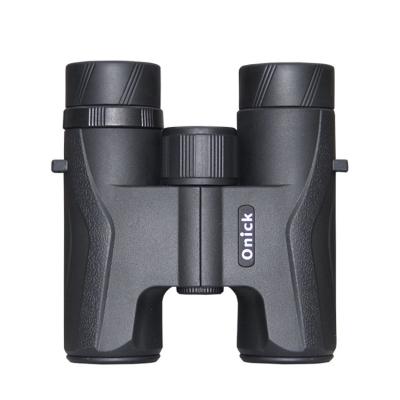 China Onick Army Binoculars Traveler 8X32 BAK4 Pocket Mini Portable HD Binoculars Military Prism ED Lens Waterproof Binoculars Telescope 130X130X55mm for sale