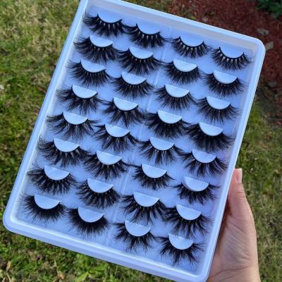 China 25-30 mink eyelashes 5d mink eyelashes 25mm top eyelash free sample 3d mink lashes sale 100% mink lashes for sale