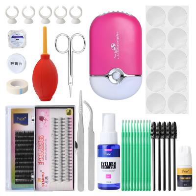 China Practice Eye Lash Starter Kit Lash Tools Private Label Eyelash Extension Kit Safe Custom Factory Price for sale