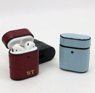 China For airpods case custom for airpods pro case protective earphone cover leather case for airpods case for sale