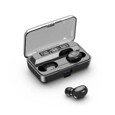 China In-ear wireless headphones 5.1 earbuds, 140 hours playback time, high fidelity stereo noise-canceling microphone, USB-C charging case for sale